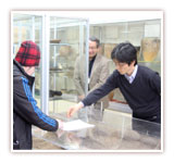 学生見学の様子