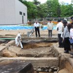 調査見学会　「擦文文化集落址」の発掘