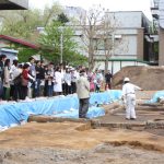 調査見学会　「擦文文化集落址」の発掘