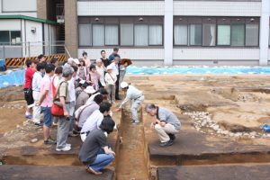 調査見学会　「擦文文化集落址と旧地形」