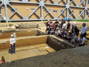 調査見学会　続縄文文化の後北式期の遺跡発掘